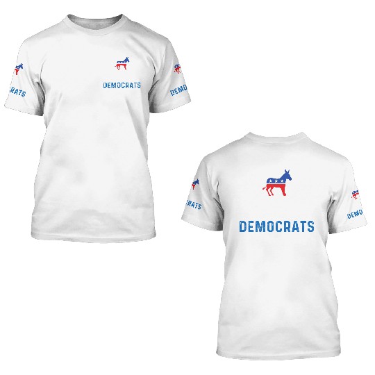I Sleep Best At Night When Democrats Conservative 3D T Shirts