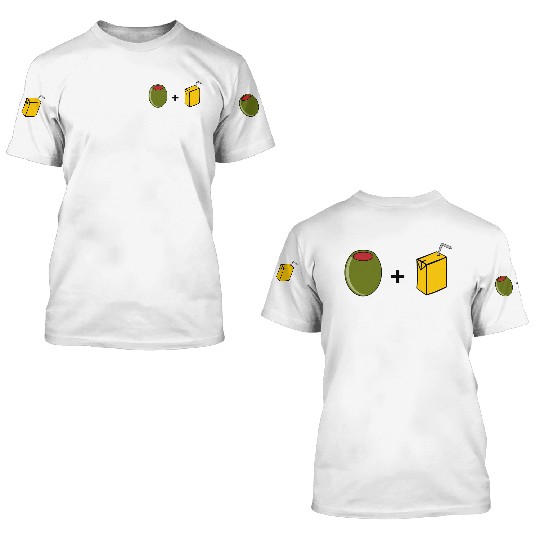 Olive Juice I Love You 3D T Shirts