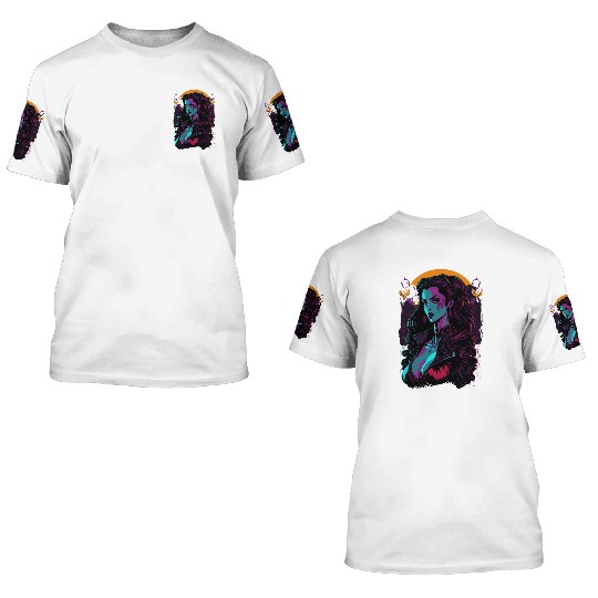 Vampire Girl 3D T Shirts