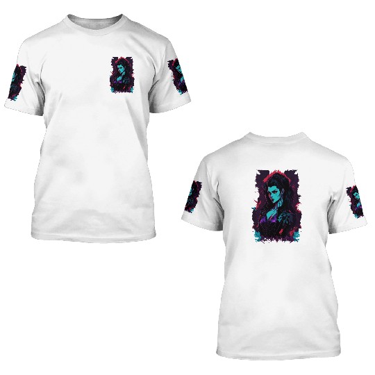 Vampire Girl 3D T Shirts