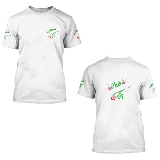 Mele Kalikimaka - Fun Merry 3D T Shirts