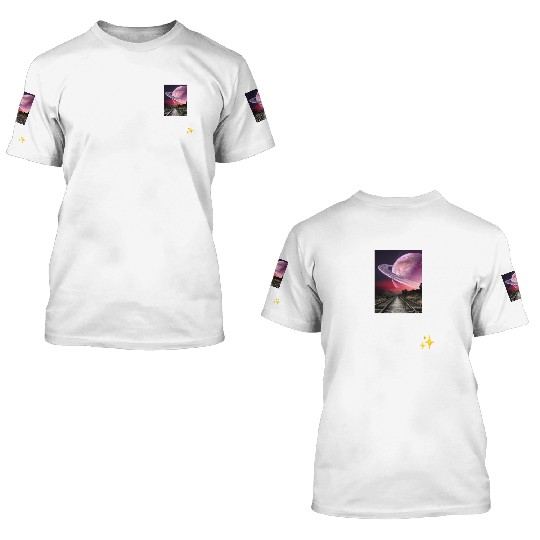 Sailing to the far Horizon  3D T Shirts