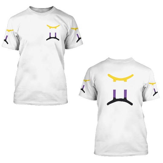 Non Binary Gemini Sign Non Binary Pride 3D T Shirts