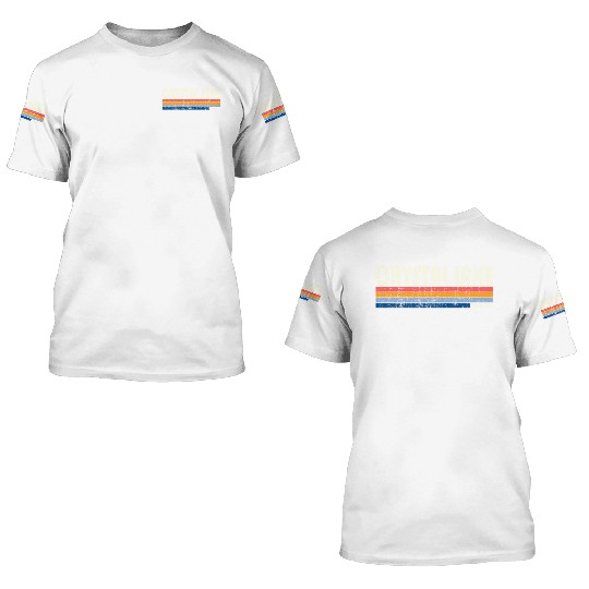 70S 80S Style Crystal Lake Il 3D T Shirts