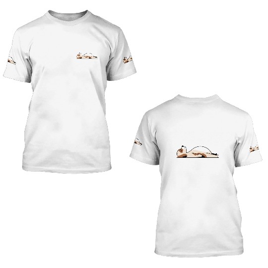 Savasana Bliss, Peaceful Abyss! 3D T Shirts