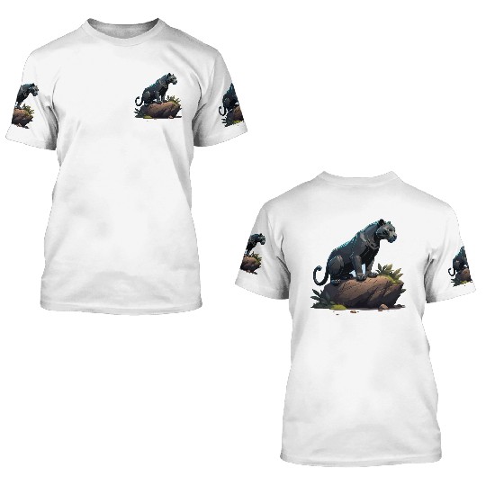 black panther 3D T Shirts