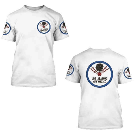 Manhattan Project Los Alamos, New Mexico Nuclear W 3D T Shirts