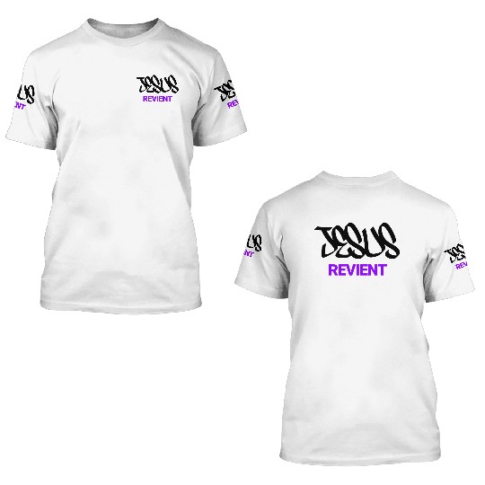JESUS is coming back 3D T Shirts