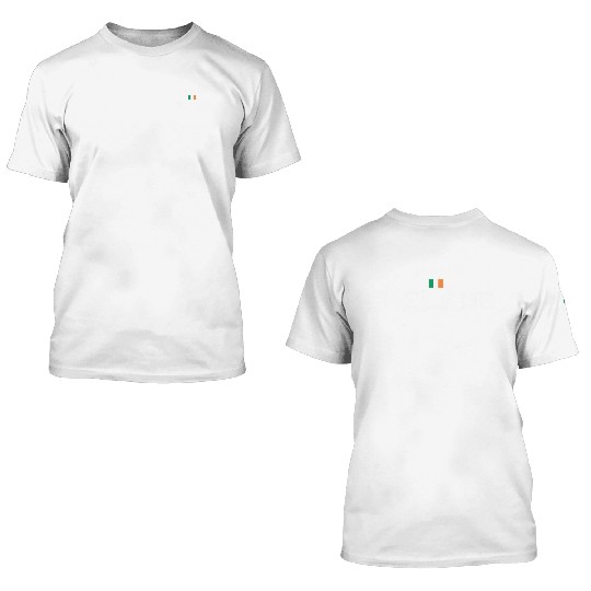Dublin Ireland With Distressed Irish 3D T Shirts