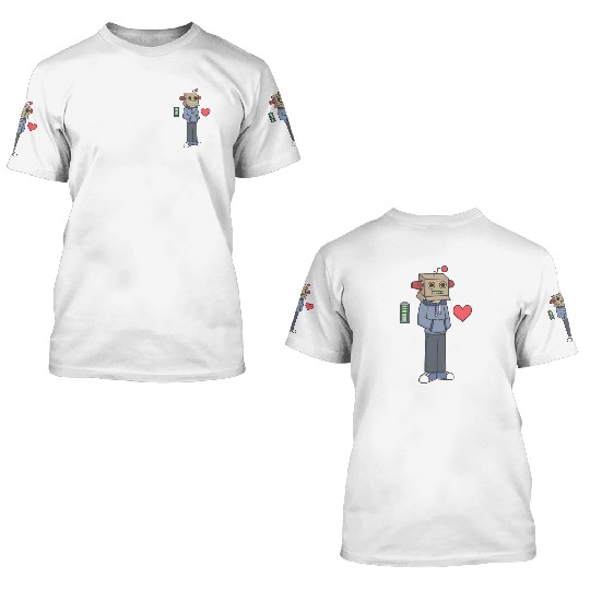 Robot Kid 3D T Shirts