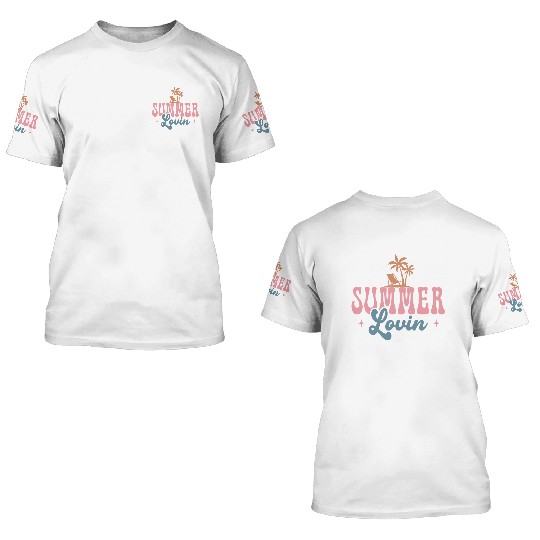 Summer Vibes 3D T Shirts