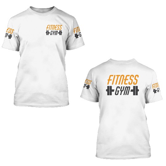 Fitness Gym 3D T Shirts