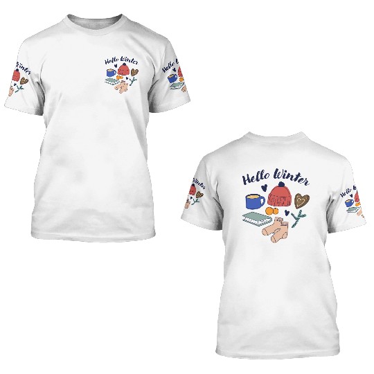 Winter Wonderland Magic 3D T Shirts