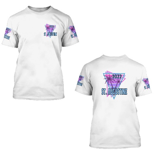 2022 St Augustine Vacation 3D T Shirts