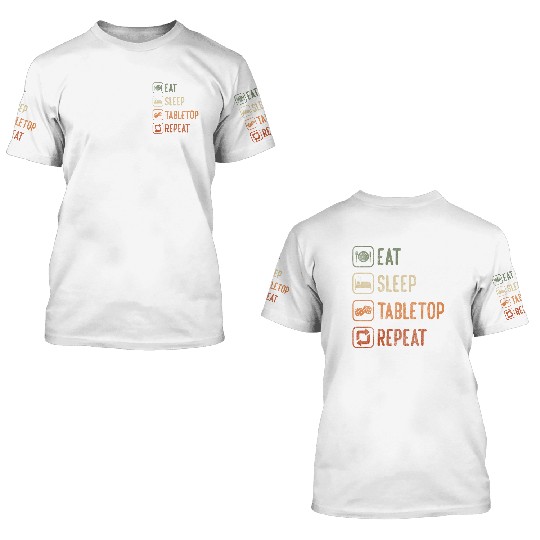 Games Nerd Winner Parlor Game 3D T Shirts