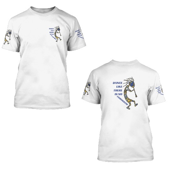 Kokopelli Dance 3D T Shirts