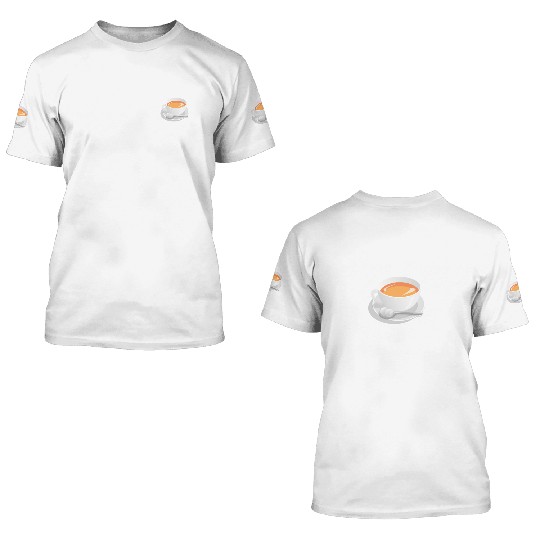 Tea Time 3D T Shirts