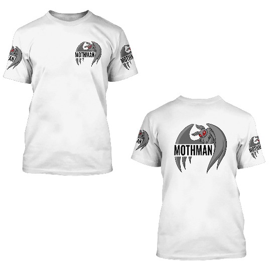 Mothman 3D T Shirts