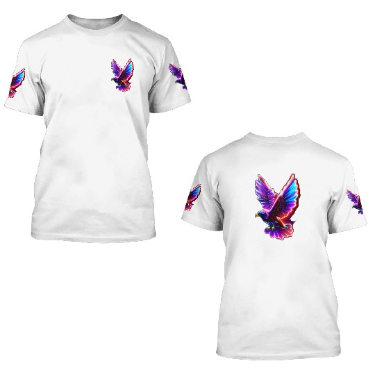 Eagle Wings 3D T Shirts