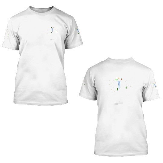 Unplug - nature, forest and mountains 3D T Shirts