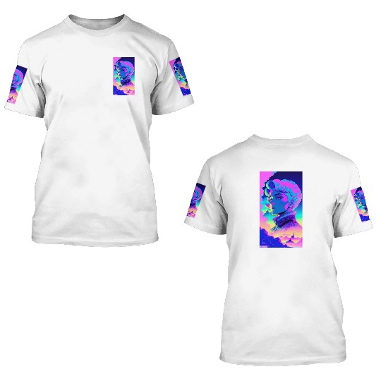 Ai technology using human thoughts 3D T Shirts