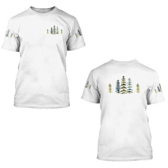 The Forest is calling Nature Lovers 3D T Shirts