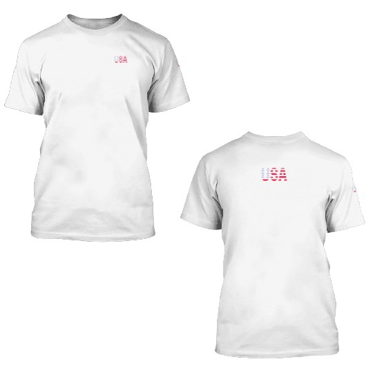 Jerusalem Usa America Flag Israel 3D T Shirts