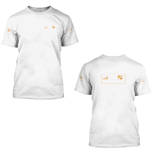 Statistics Data Analysis Profession Statistician 3D T Shirts