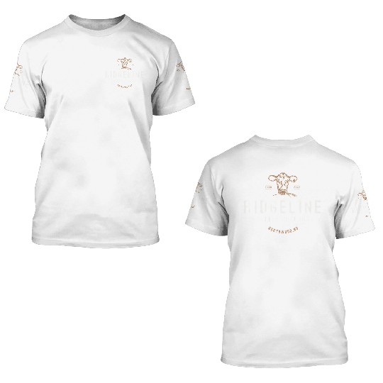 Ridgeline Cattle Company Western 3D T Shirts