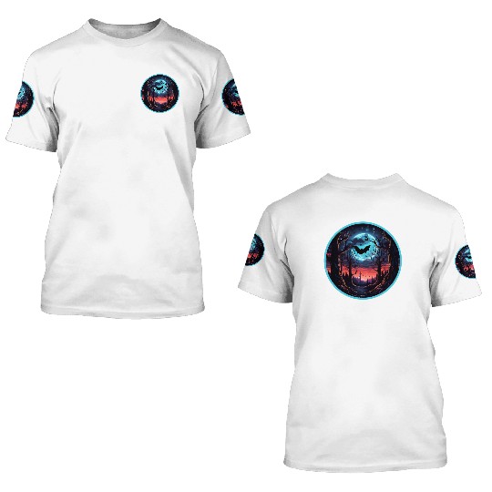Bats Bat Fruit Bats Halloween 3D T Shirts