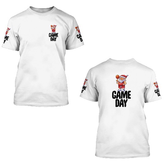 Game Day 3D T Shirts