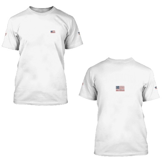 Washington Dc American Flag Sports 3D T Shirts