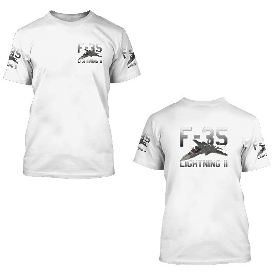 F 35 Lightning II 3D T Shirts