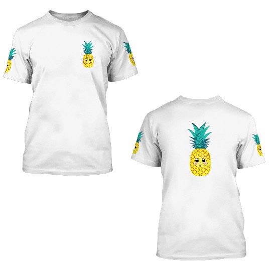 Sweet Pineapple 3D T Shirts