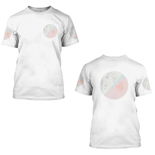 Colorful Abstract Circle 3D T Shirts
