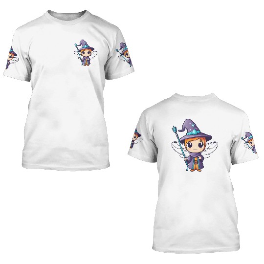 Wizard Dragonfly 3D T Shirts