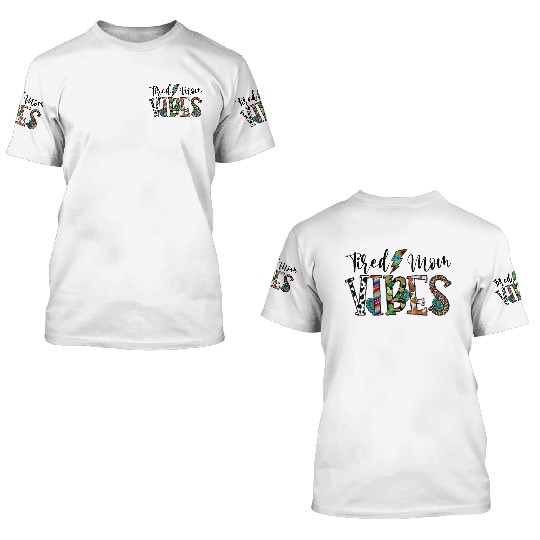 Tired Mom Vibes 3D T Shirts