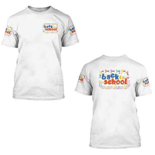 Back to school 3D T Shirts