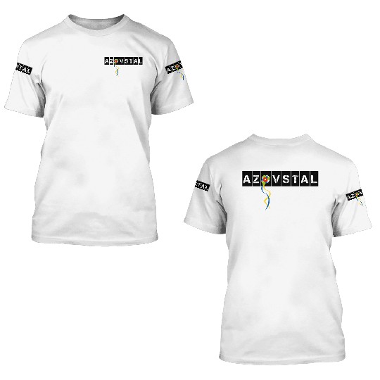 Save Azovstal Save Mariupol Ukraine 3D T Shirts