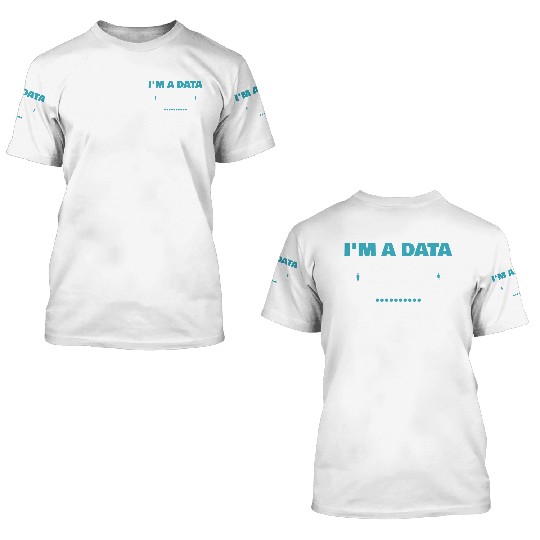 Data Scientist Joke Big Data Engineer Analytics 3D T Shirts