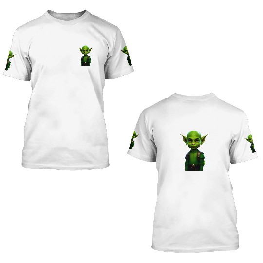 Green Goblin Rascal Embrace the Mischief 3D T Shirts