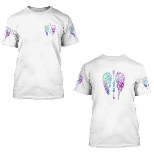 His Angel 3D T Shirts