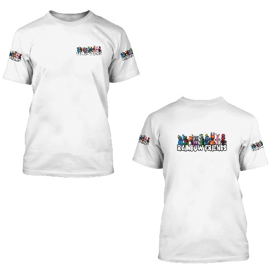 Rainbow Friends 3D T Shirts