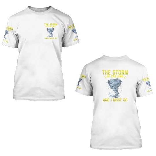 Storm Chaser 3D T Shirts | Severe Weather Storm