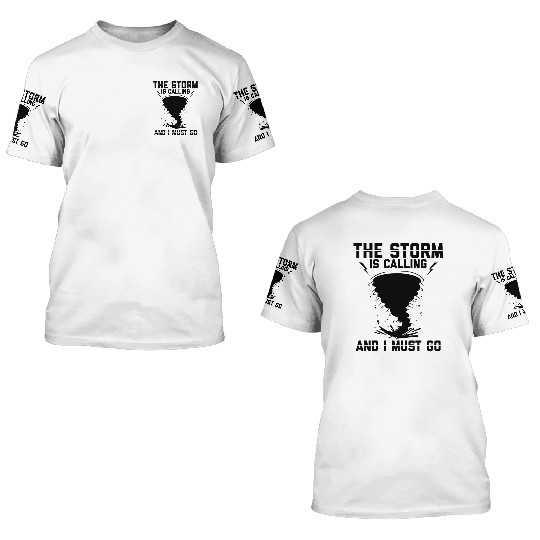 Storm Chaser 3D T Shirts | Severe Weather Storm