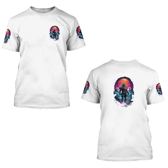 Astro Knight 3D T Shirts