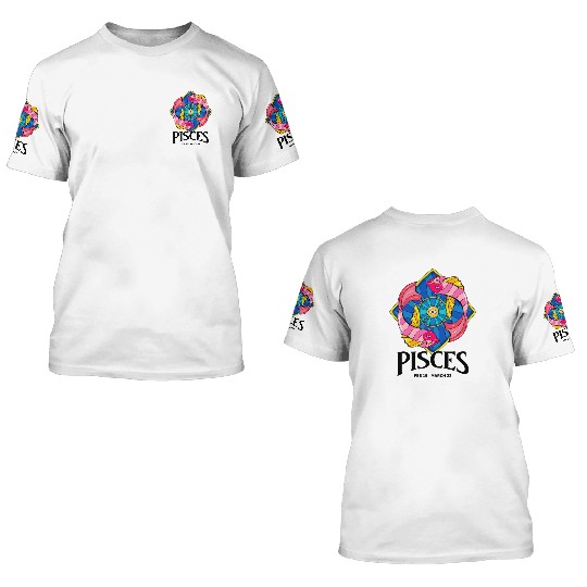 Pisces Pride 3D T Shirts: Show Off Your Zodiac