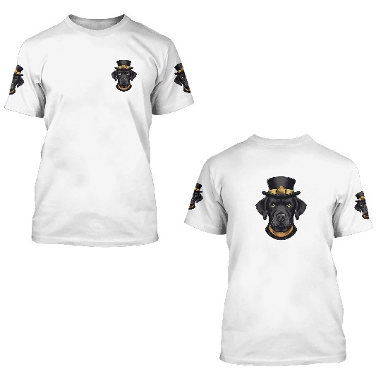 Labrador Hut Essent 3D T Shirts