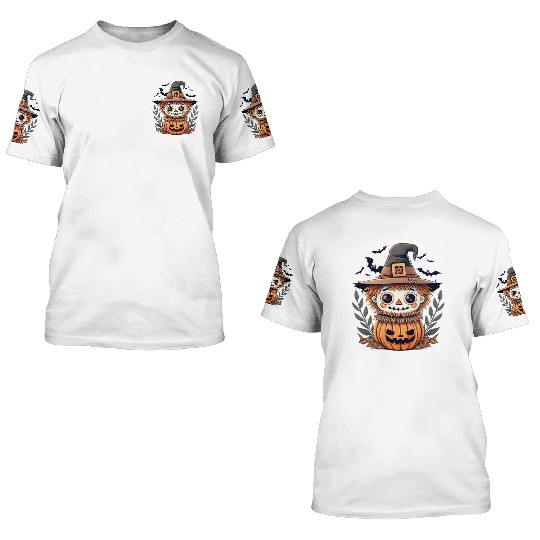 Harvest Halloween Harmony 3D T Shirts