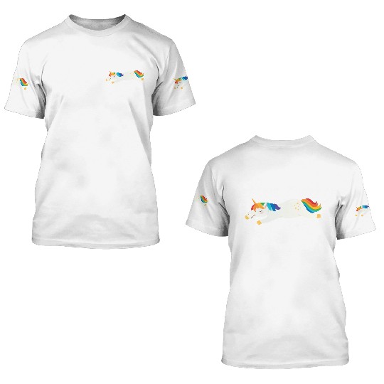 Hot Mess Express Magical Unicorn 3D T Shirts